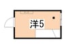 house i 中村橋 1Rの間取り