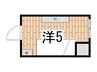 house i 中村橋 1Rの間取り
