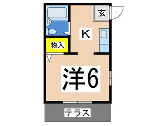 間取図 サクラハイツ