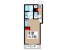 サノハイツⅠ 1Rの間取り