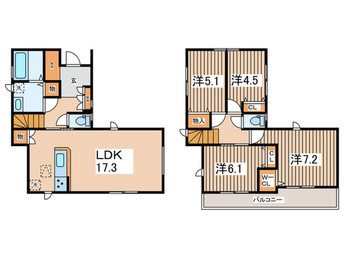 間取り図 仮）Kolet町田矢部#07