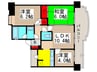 INSURANCE BLDG.Ⅸ(303) 3LDKの間取り