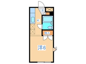 間取図 西新宿フラットＡ棟