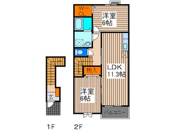 間取図 ヴィト－リアさくら