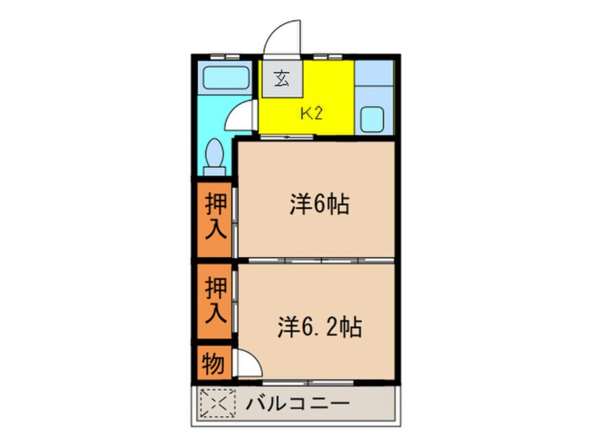 間取図 肥土ハウス