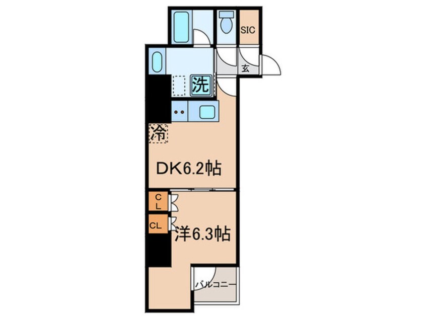 間取図 ザ・ライオンズフォーシア外神田