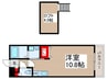 コンフォ－ル上福岡 1Rの間取り