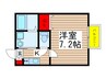 マーブルコート千葉みなと 1Kの間取り