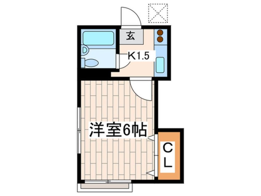 間取図 デュエット調布(西)