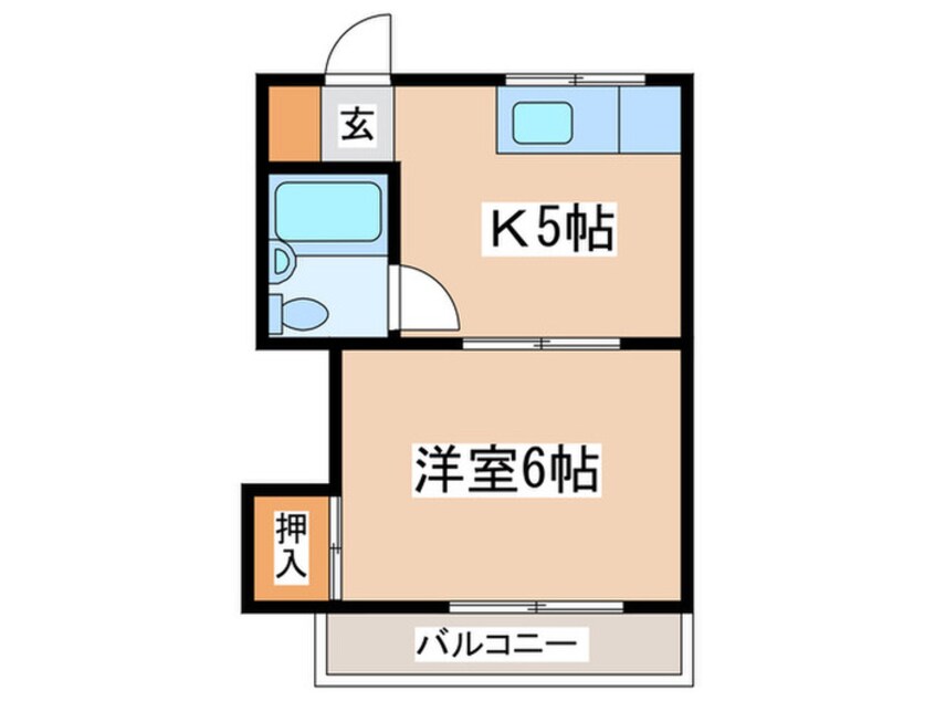 間取図 コーポ吉田