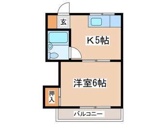 間取図 コーポ吉田