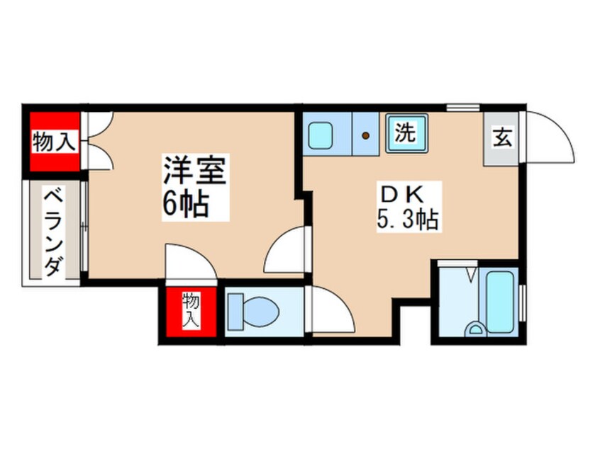 間取図 石川ビル