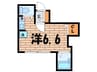 オ－ク上目黒 1Rの間取り