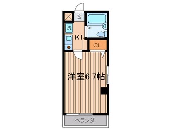 間取図 ビ－ムハウス根本