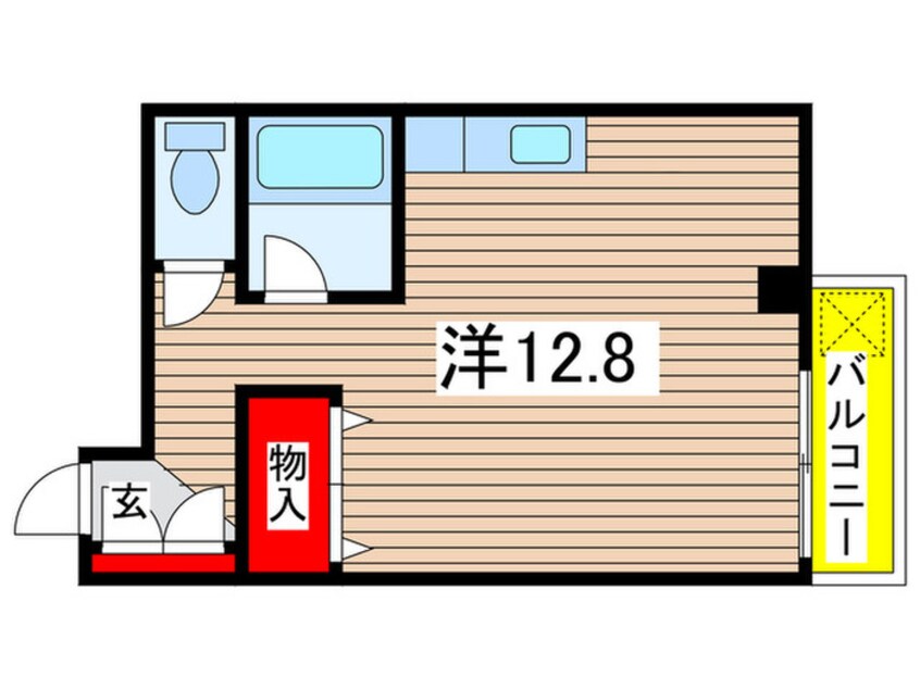 間取図 フィ－ルドハウス末広弐番館