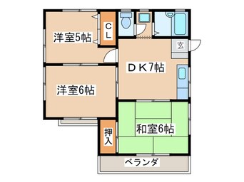 間取図 さくらハイム