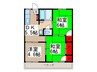 ドルフ石井Ａ棟 3DKの間取り