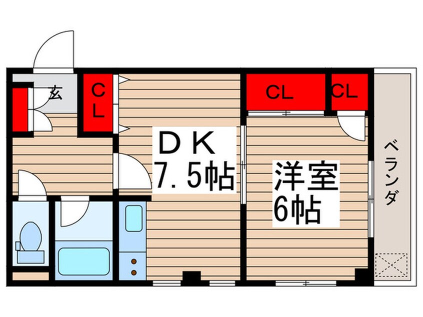 間取図 高田ビル