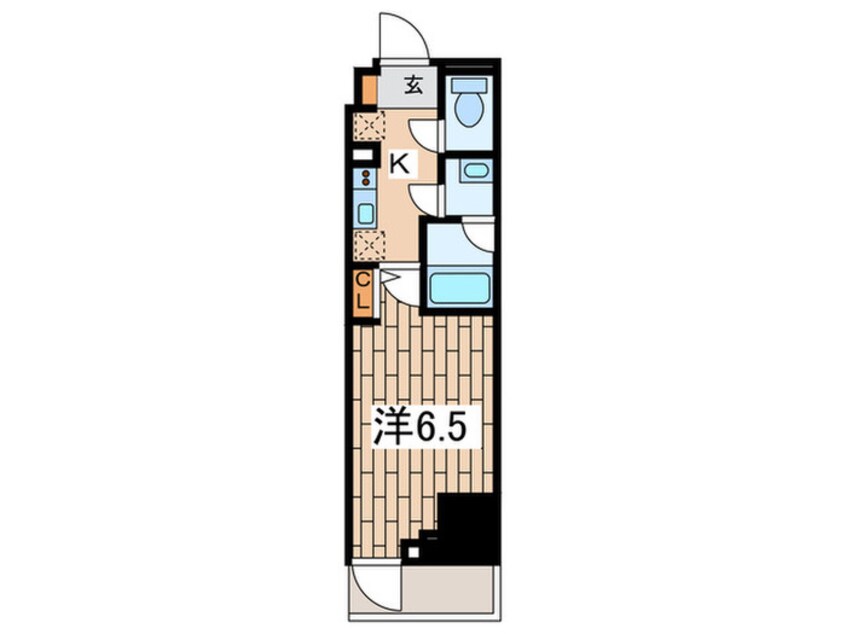 間取図 BandoubashiRentalApartment