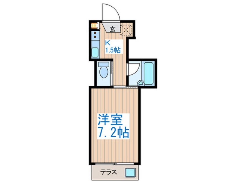 間取図 ベルエキップ