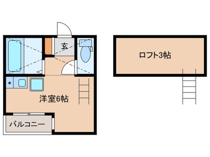 間取図 G・Aヒルズ武蔵小杉