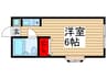 スカイメゾン 1Rの間取り