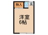 山アパ－ト 1Rの間取り