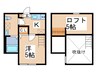 Ｃｏｚｙ　Ｈｏｕｓｅ　相模原 1Kの間取り