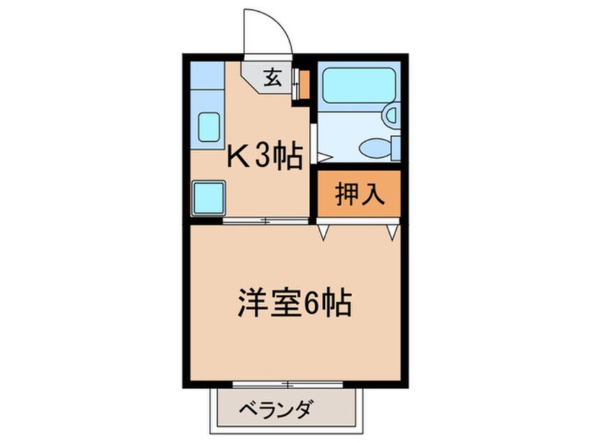 間取図 ソワサントヨコヤマ