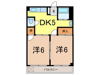 間取図 高田ビル