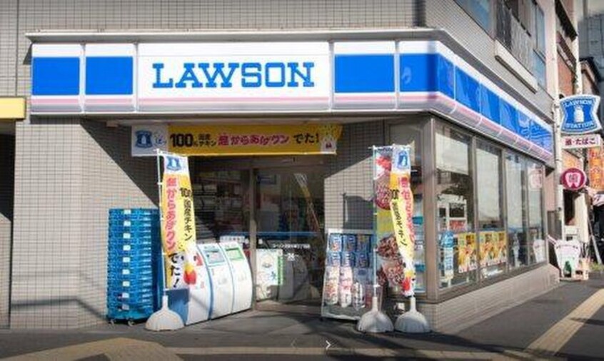 ローソン 文京大塚三丁目店(コンビニ)まで90m 高田ビル