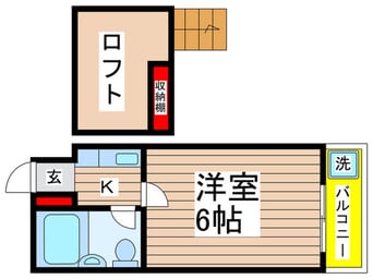間取図 ジュネパレス新検見川第2
