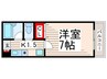 サンマルゴ 1Kの間取り
