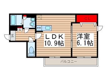 間取図 ラヴィエント北千住