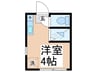 TM渡田向町Ⅱ 1Rの間取り