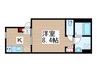 Place des Vicke 1Kの間取り
