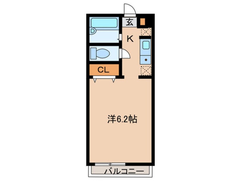 間取図 サンライズ東野