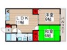 リバーパークＫＴ 2LDKの間取り
