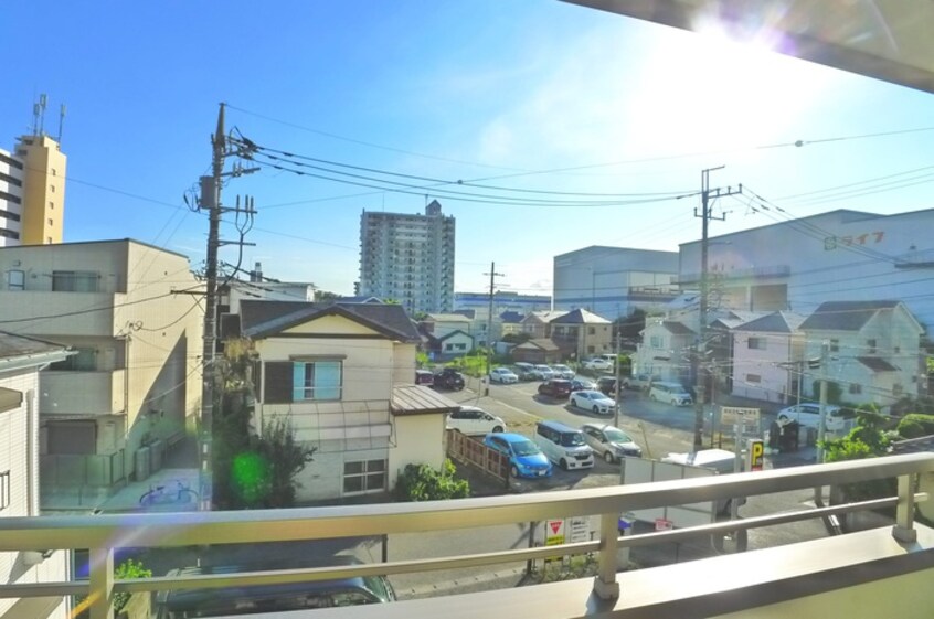室内からの展望 サンイング松戸