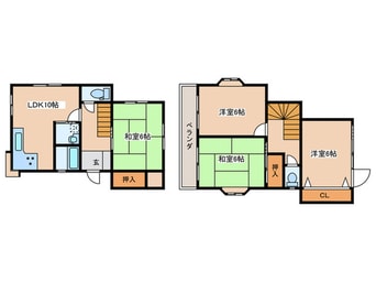 間取図 尾尻戸建