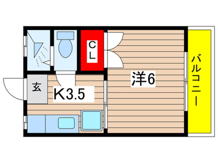 間取図 ダイワハイツ