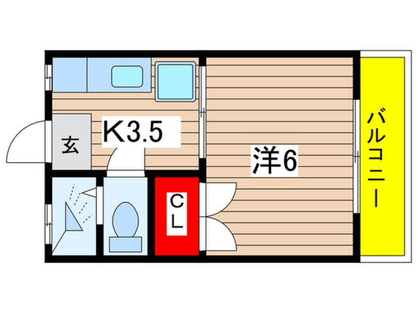 間取図 ダイワハイツ