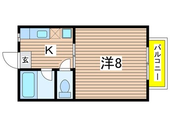 間取図 サンライフ２１