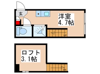 間取図 ハーモニーテラス新小岩