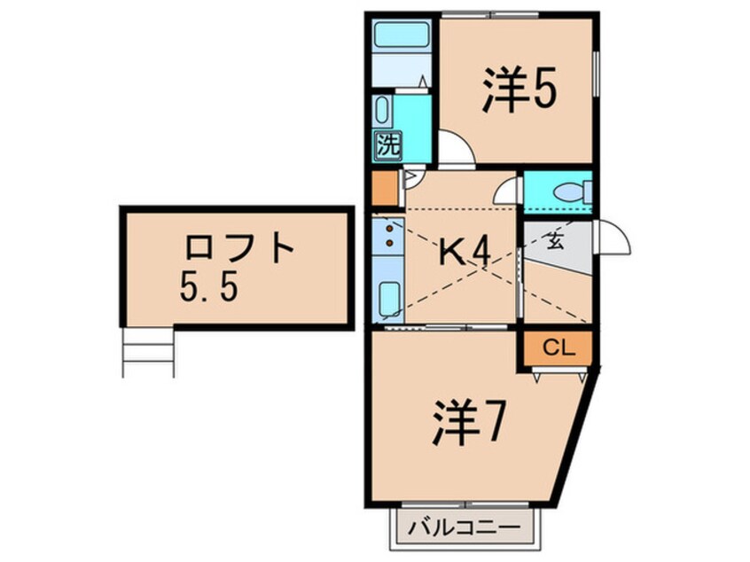 間取図 プランドールメゾン参番館