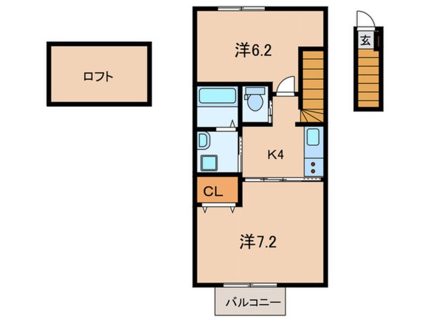 間取図 プランドールメゾン参番館