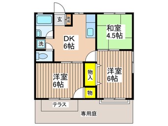 間取図 ツインクレスト1