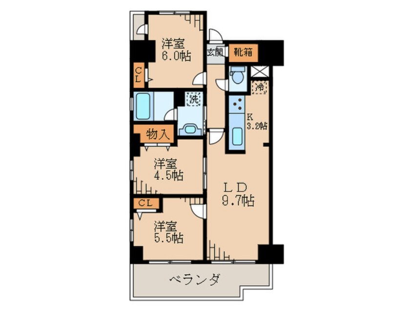 間取図 アーク金町レジデンス