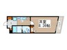 Ｋ２４ 1Kの間取り
