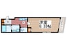 Ｋ２４ 1Kの間取り